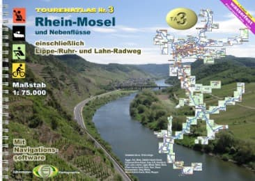 Cover von TourenAtlas TA3 Rhein-Mosel und Nebenflüsse