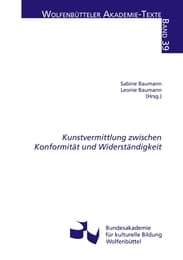 Cover von Kunstvermittlung zwischen Konformität und Widerständigkeit