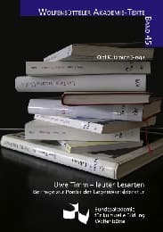 Cover von Uwe Timm - lauter Lesarten