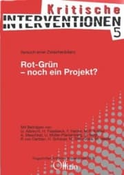 Cover von Rot-Grün - noch ein Projekt?