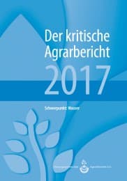 Cover von Der kritische Agrarbericht 2017