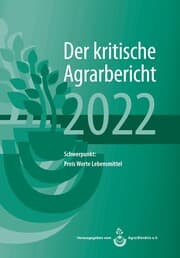 Cover von Der kritische Agrarbericht 2022
