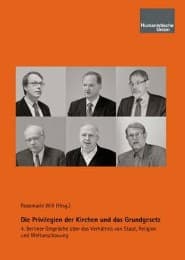Cover von Die Privilegien der Kirchen und das Grundgesetz