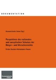 Cover von Perspektiven des nationalen und europäischen Schutzes der Bürger- und Menschenrechte