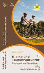 Cover von E-bike und Tourenradführer Stuttgart und Umgebung