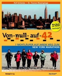 Cover von Von null auf 42 Marathon