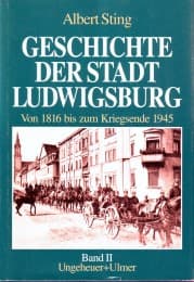 Cover von Geschichte der Stadt Ludwigsburg. Band 2
