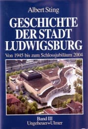 Cover von Geschichte der Stadt Ludwigsburg. Band 3