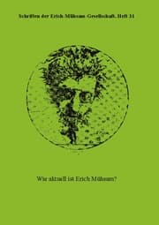 Cover von Wie aktuell ist Erich Mühsam?