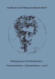 Cover von Bedingungsloses Grundeinkommen - Existenzminimum - Kulturminimum - wozu?