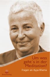 Cover von Um was geht's in der Meditation?
