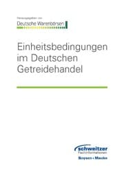 Cover von Einheitsbedingungen im Deutschen Getreidehandel