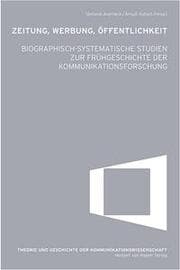 Cover von Zeitung, Werbung, Öffentlichkeit