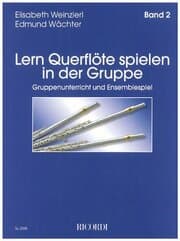 Cover von Lern Querflöte spielen in der Gruppe 2