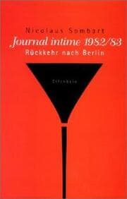 Cover von Journal intime 1982/83