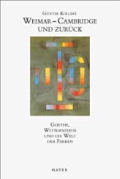 Cover von Weimar-Cambridge und zurück