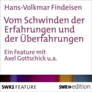 Cover von Vom Schwinden der Erfahrungen und der Überfahrungen