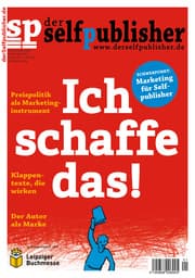 Cover von der selfpublisher 1,1-2016, Heft 1, März 2016