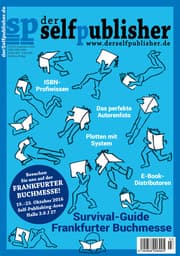 Cover von der selfpublisher 3,3-2016, Heft 3, September 2016