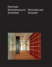 Cover von Minimalismus und Sinnlichkeit/Minimalism and Sensuality