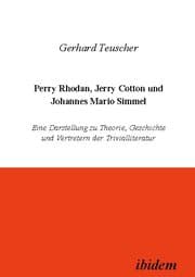 Cover von Perry Rhodan, Jerry Cotton und Johannes Mario Simmel