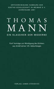 Cover von Thomas Mann
