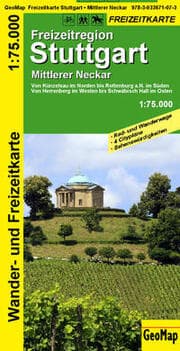 Cover von Stuttgart Mittlerer Neckar Rad- und Freizeitkarte