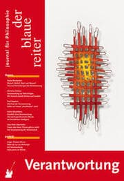 Cover von Der Blaue Reiter. Journal für Philosophie / Verantwortung