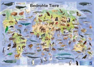 Cover von Bedrohte Tiere