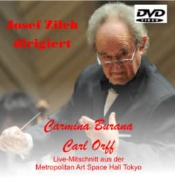 Cover von Josef Zilch dirigiert Carmina Burana von Carl Orff