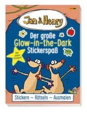 Cover von Jan & Henry: Der große Glow-in-the-Dark-Stickerspaß