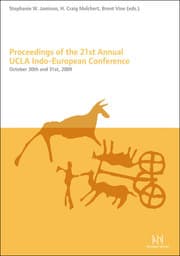 Cover von Proceedings of the 21st Annual UCLA Indo-European Conference