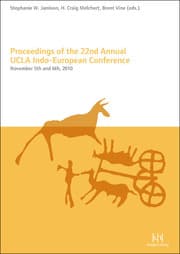 Cover von Proceedings of the 22nd Annual UCLA Indo-European Conference
