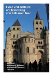 Cover von Essen und Schlafen am Jakobsweg von Köln nach Trier