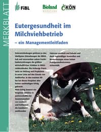 Cover von Eutergesundheit im Milchviehbetrieb
