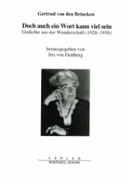 Cover von Doch auch ein Wort kann viel sein.