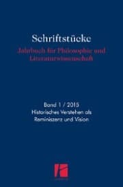 Cover von Schriftstücke