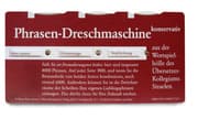 Cover von Die Phrasen-Dreschmaschine