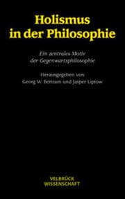 Cover von Holismus in der Philosophie