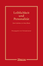 Cover von Leiblichkeit und Personalität