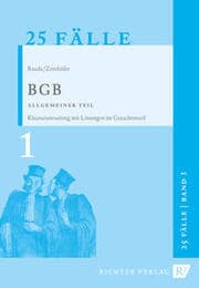 Cover von BGB Allgemeiner Teil