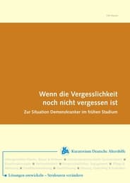 Cover von Wenn die Vergesslichkeit noch nicht vergessen ist