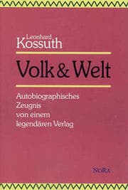 Cover von Volk & Welt