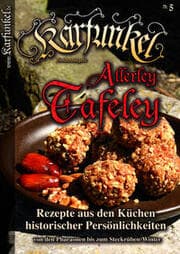 Cover von Karfunkel Allerley Tafeley Nr. 5