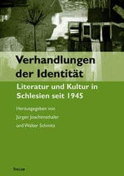 Cover von Verhandlungen der Identität