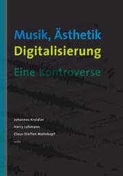 Cover von Musik, Ästhetik, Digitalisierung
