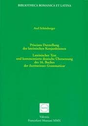 Cover von Priscians Darstellung der lateinischen Konjunktionen