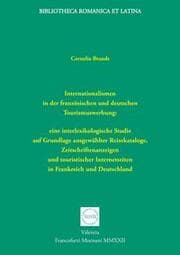 Cover von Internationalismen in der französischen und deutschen Tourismuswerbung