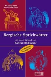Cover von Bergische Sprichwörter mit Lexikon bergischer Schimpfwörter