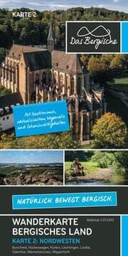 Cover von Wanderkarte Bergisches Land, Karte 2: Nordwesten